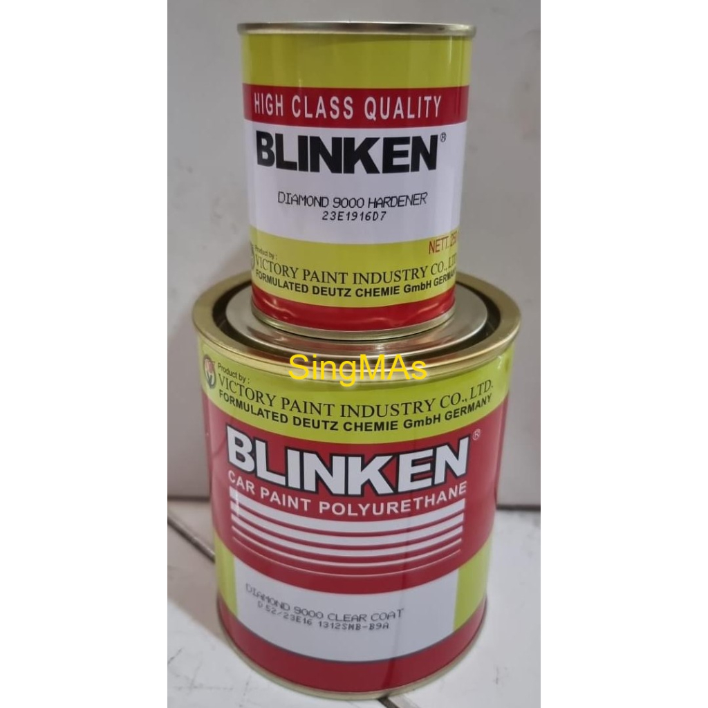 Pernis Vernis CLEAR BLINKEN DIAMOND 9000 CLEAR 1.25 LITER SET