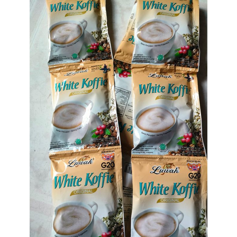 

KOPI LUWAK WHITE COFFEE 10 SACHET