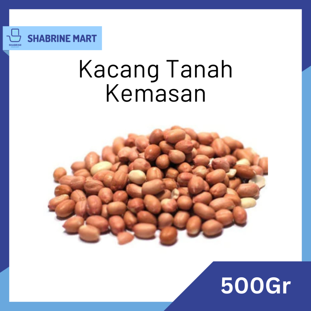 

Kacang Tanah Mentah Kemasan 500Gr