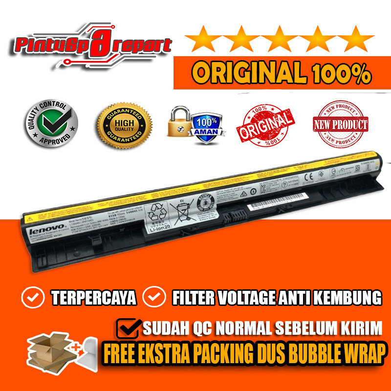 Baterai Laptop Lenovo Ideapad G400S G500 G400s Touch Series Original