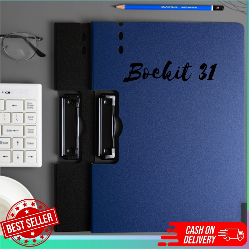 

Map Jepit - Clip File - clipboard - Folder - Penyimpan Dokumen A4 -tipe JEPIT HORIZONTAL
