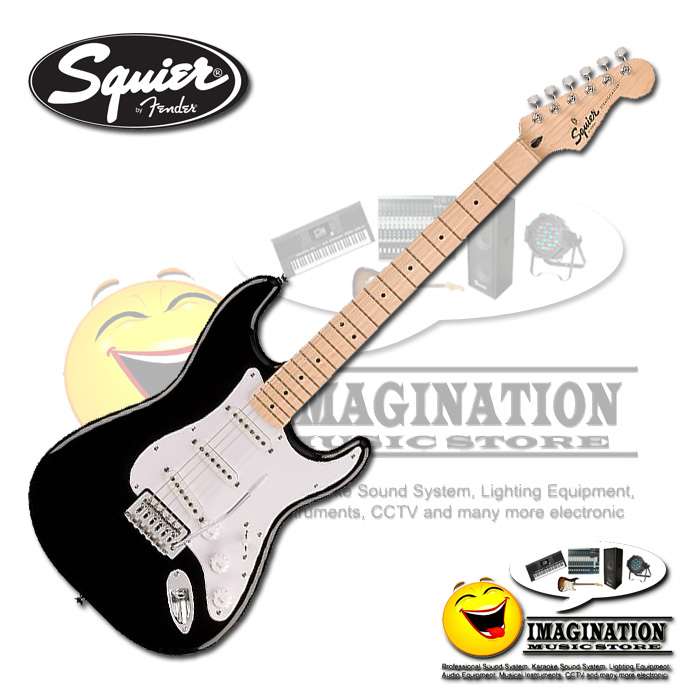 Squier Sonic Stratocaster Electric Guitar - Black