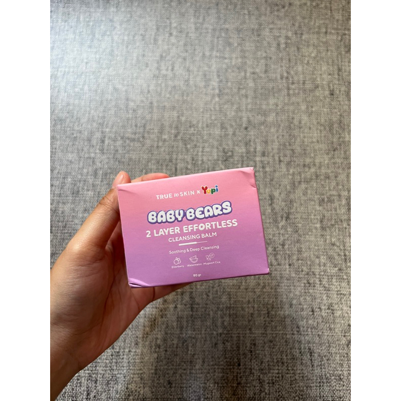 true to skin x yupi cleansing balm NEW