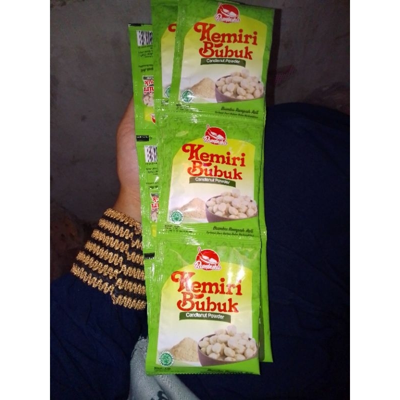 

KEMIRI BUBUK 1 renteng isi 12 pcs