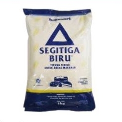 

Tepung Terigu Segitiga Biru kemasan transparan 1000gr
