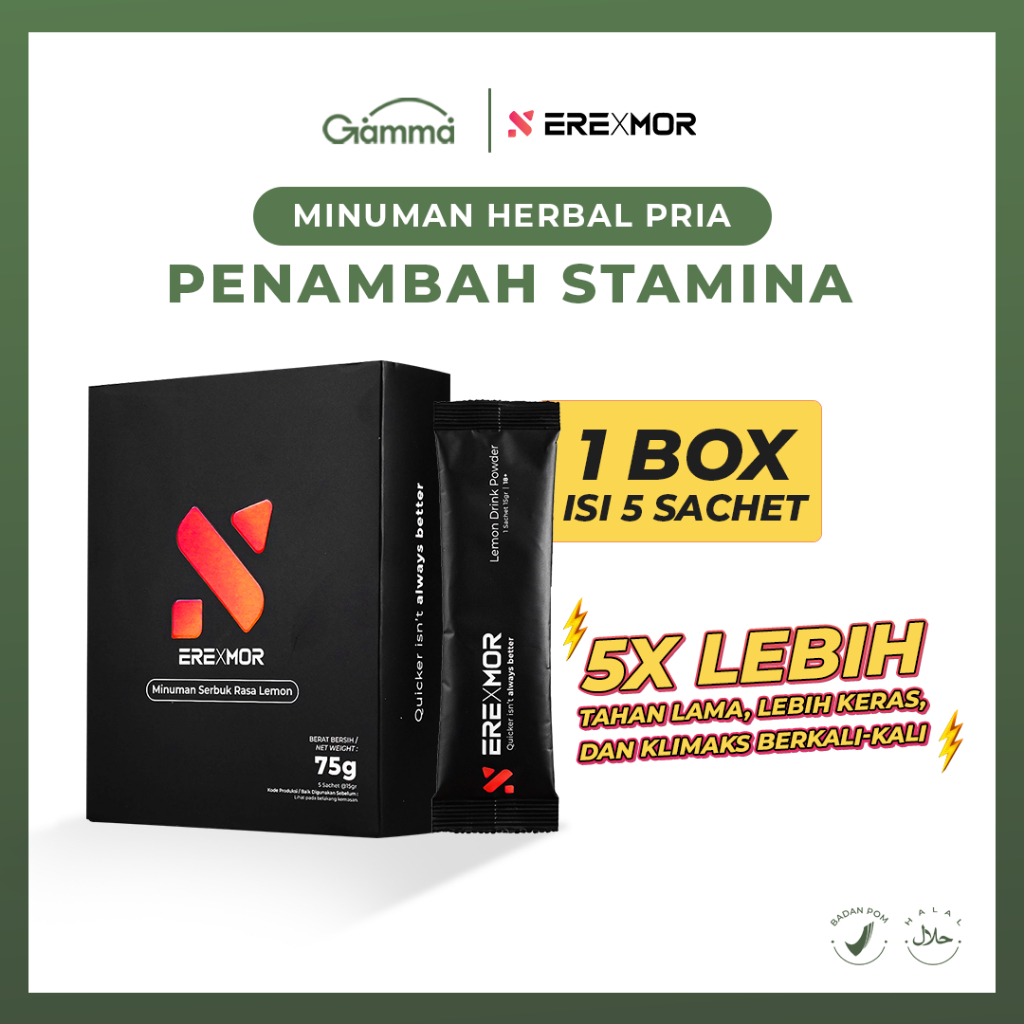 EREXMOR Minuman Ginseng Pria