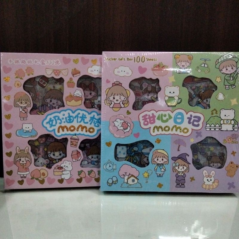 

stiker momo viral