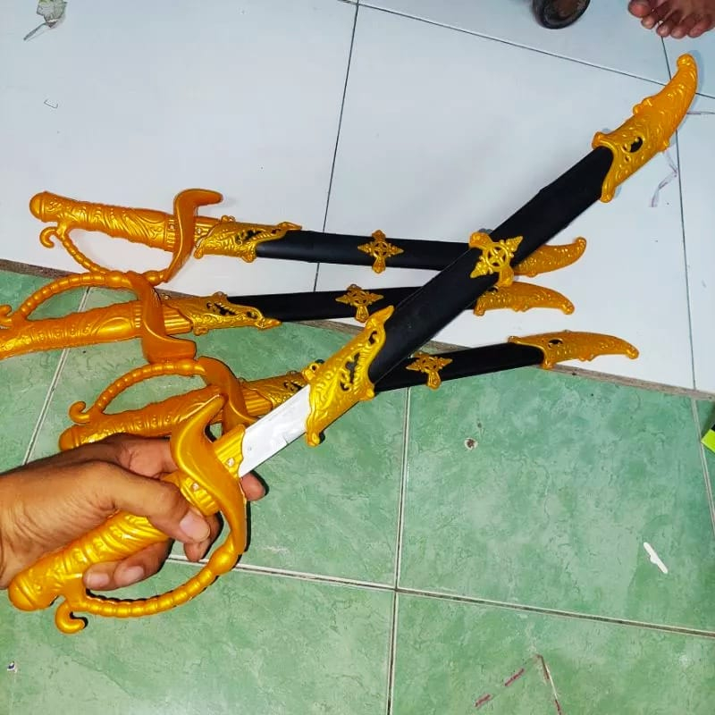 { ORBT } Mainan Anak Pedang-pedangan Sakti - Pedang Zorro - Pedang Aladin Besar - SW12