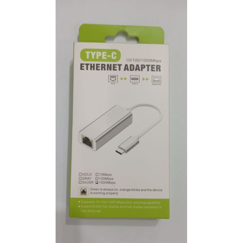 USB TYPE C to LAN ADAPTER
