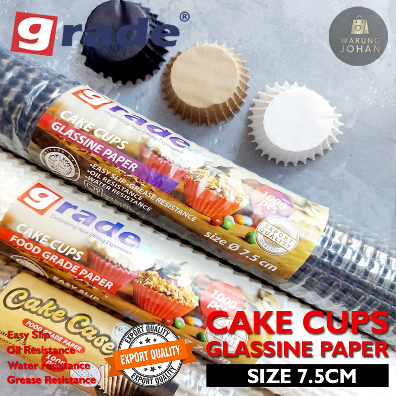 CAKE CUPS 7.5 CM / CAKE CASE 7.5 CM/ ALAS KUE