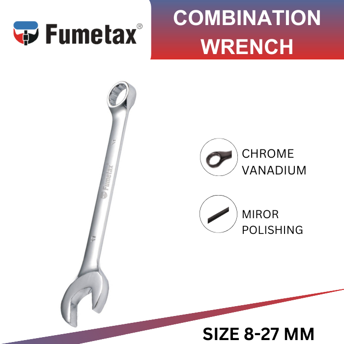 kunci ring pas set 11 pcs chrome vanadium combination wrench