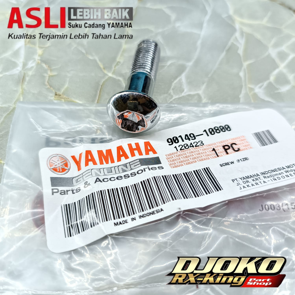 baut bintang dudukan kaliper rx king universal ORIGINAL YAMAHA GENUINE PART (YGP)