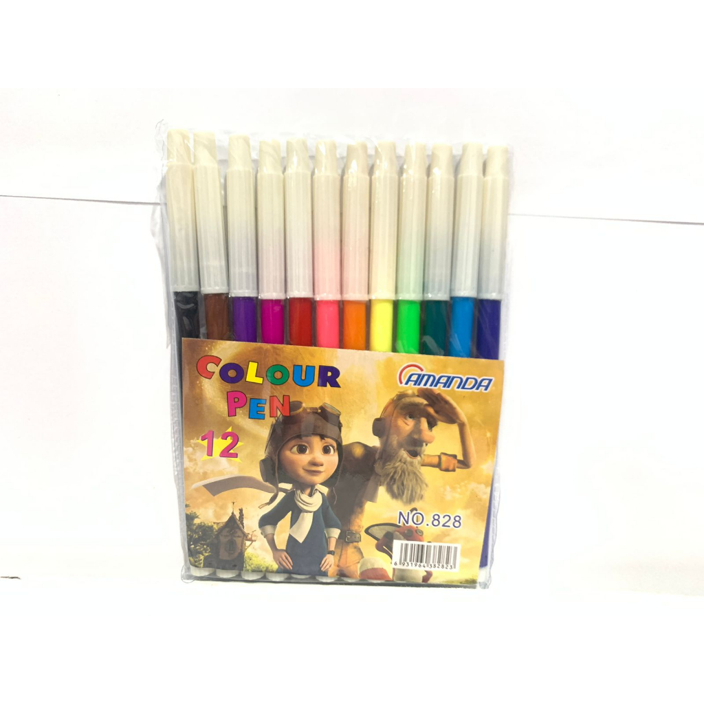 

Spidol Warna / Spidol Kecil / Spidol 12 warna Montana no. 828