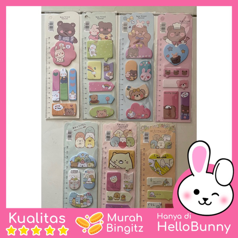 

Sticky Note Karakter Lucu / Kertas Tempel Pengingat