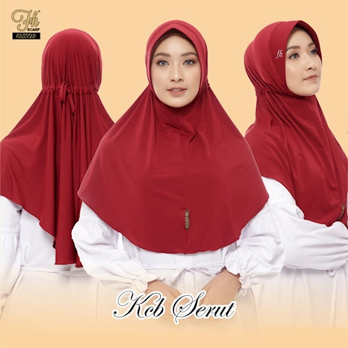 HIJAB INSTAN SPANDEK JERSEY KCB SERUT