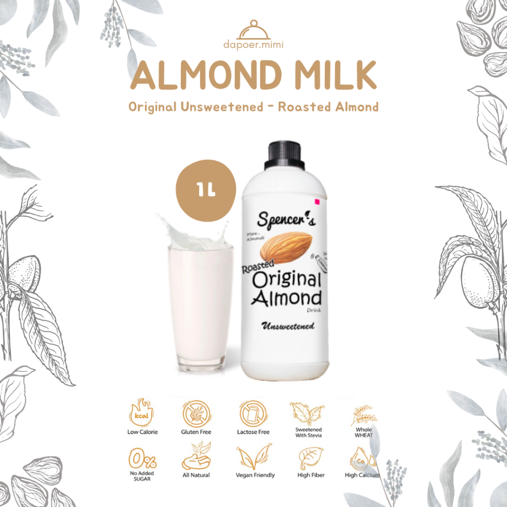 

Spencer's Roasted Almond - Original Unsweetened (1000ml)