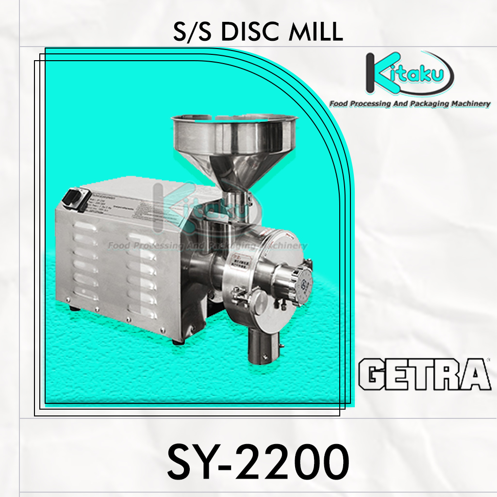 SY-2200 S S Disc Mill (Mesin Penepung) Khusus Kering