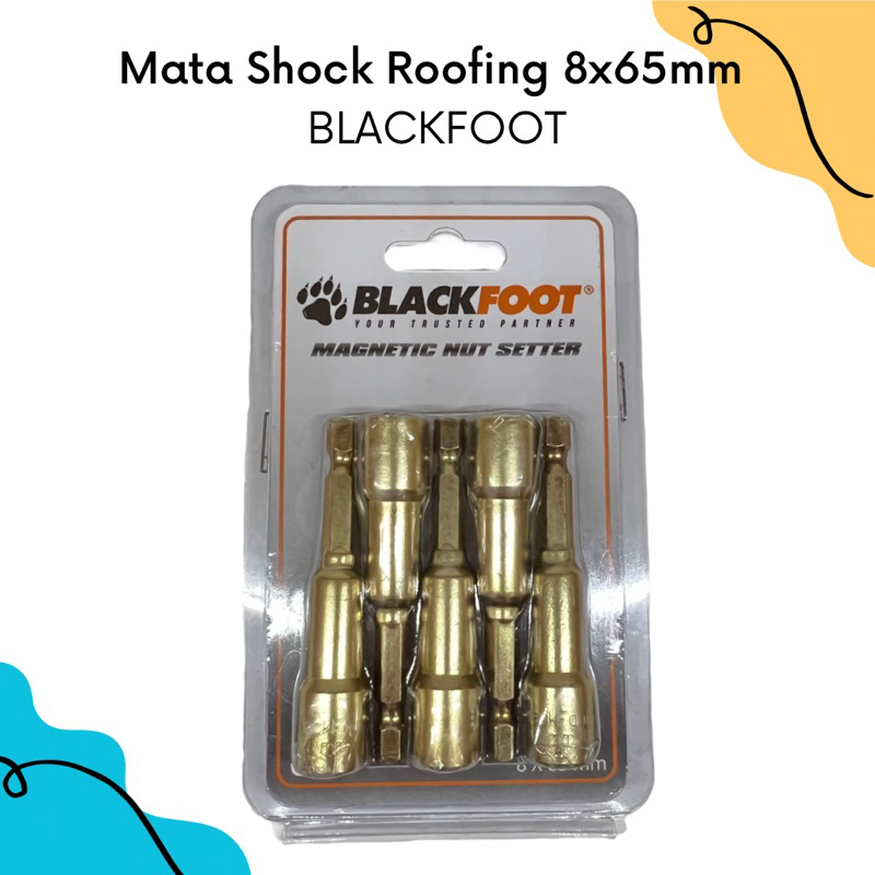 Blackfoot Magnetic Nut Setter 8x65mm | Blackfoot Mata Shock Roofing 8x65mm