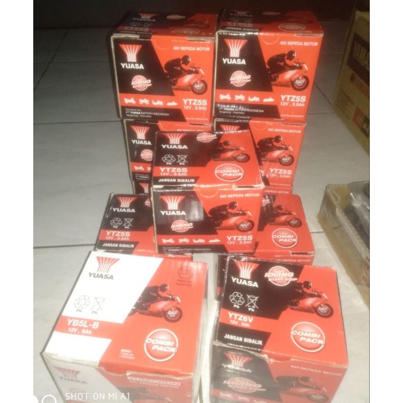 accu original 100℅YUASA YTZ5S
