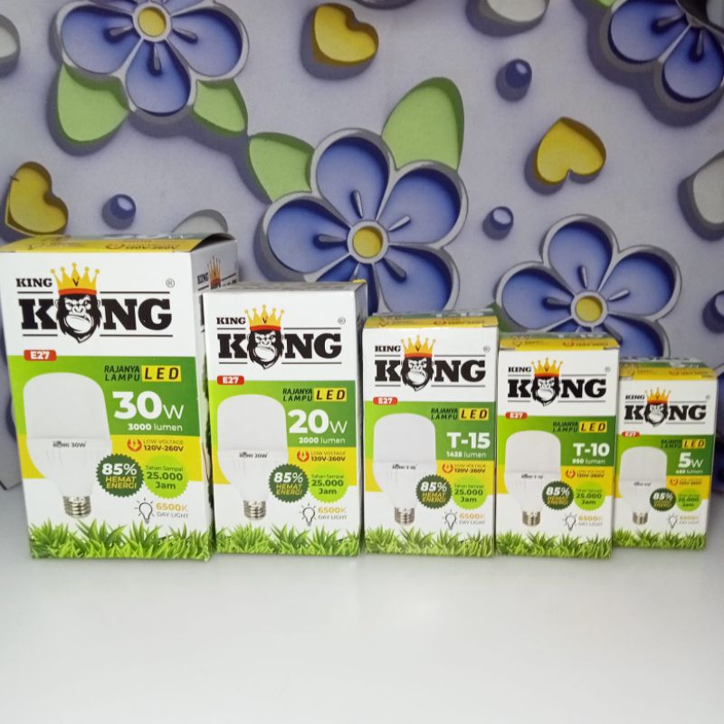 LAMPU LED KAPSUL KINGKONG MURAH