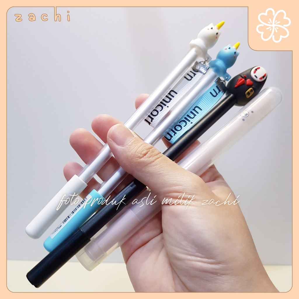 

CUTE PEN CHARACTER UNICORN BEAR SPIRITED AWAY | THAILAND HANDCARRY
