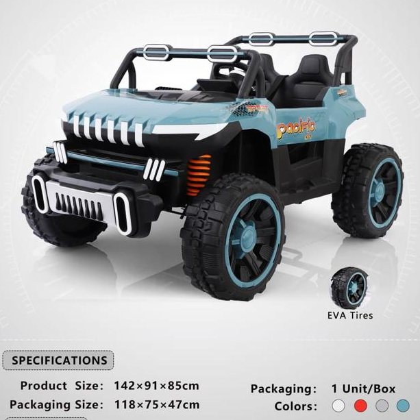 Mainan Anak Mobil Aki Jeep Hummer PJ 8611 - PJ 8606 - PJ 8618 Pacific