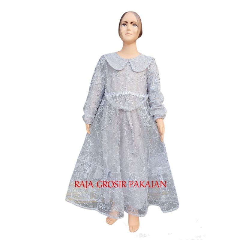 Baju Gamis Anak Annisa Usia 2-16 Tahun / Baju Pesta Anak Premium
