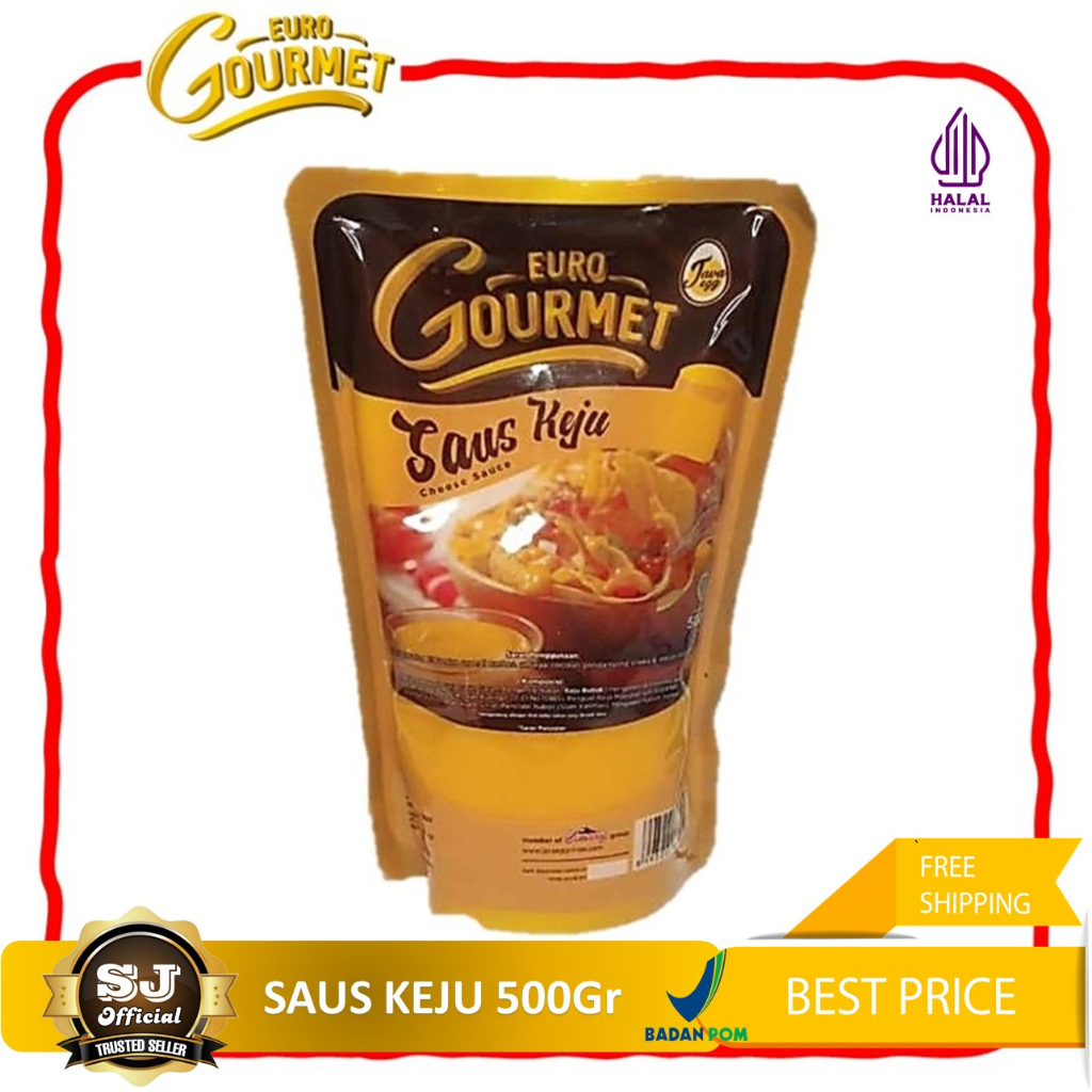 

EURO GOURMET SAUS KEJU 500Gr (Cheese Sauce)