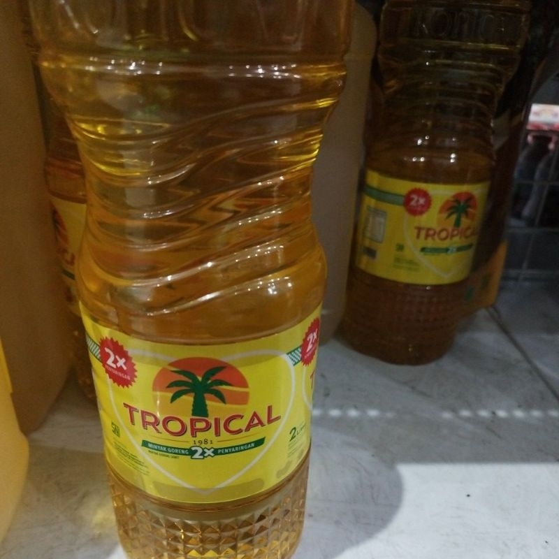 

minyak tropical botol 2liter exp aman