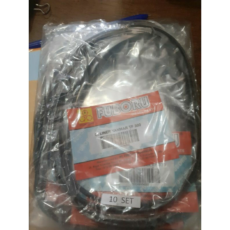 oring liner/karet furing mesin diesel YANMAR TF 300(1set)