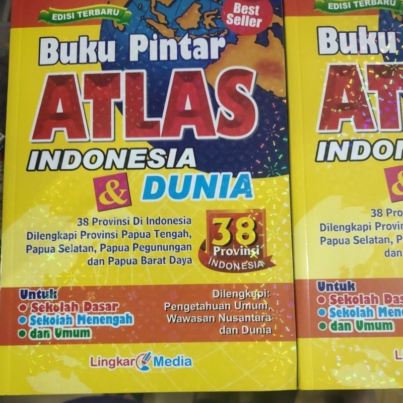 Atlas Indonesia & Dunia 38 Provinsi