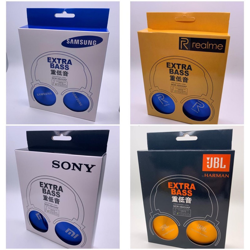 HF Headset XB 450  Bando Extra Bass//Earphone Handsfree Realme xb 450 Etra Bass