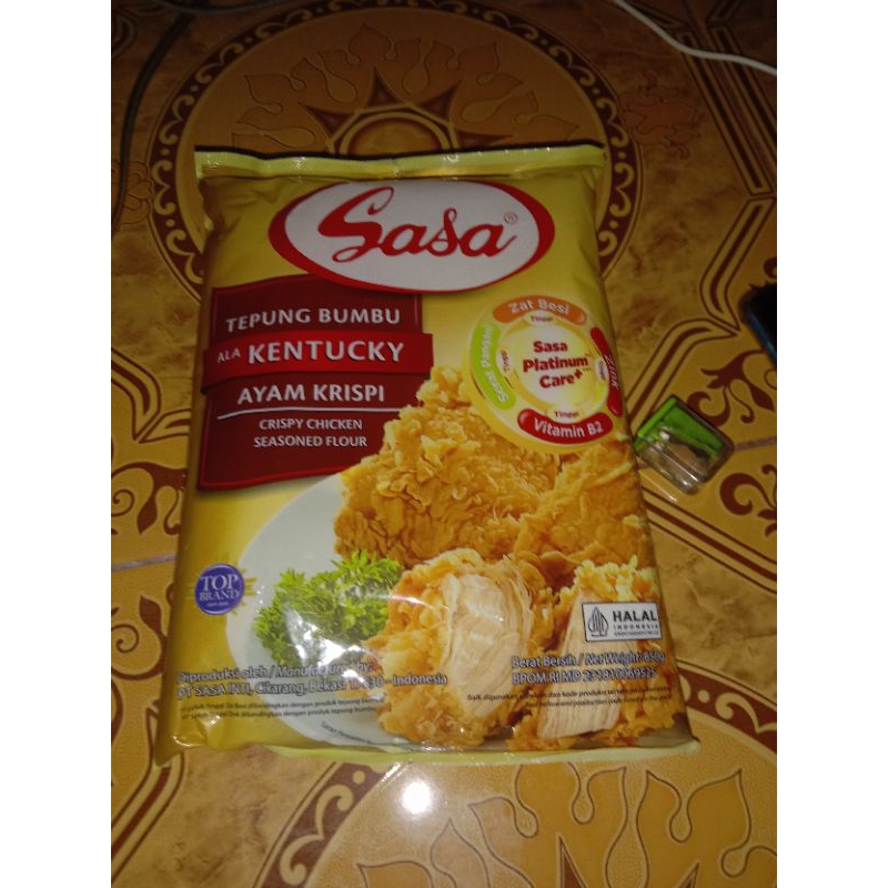 

TEPUNG BUMBU ALA KENTUCKY AYAM KRISPY 850 GRAM