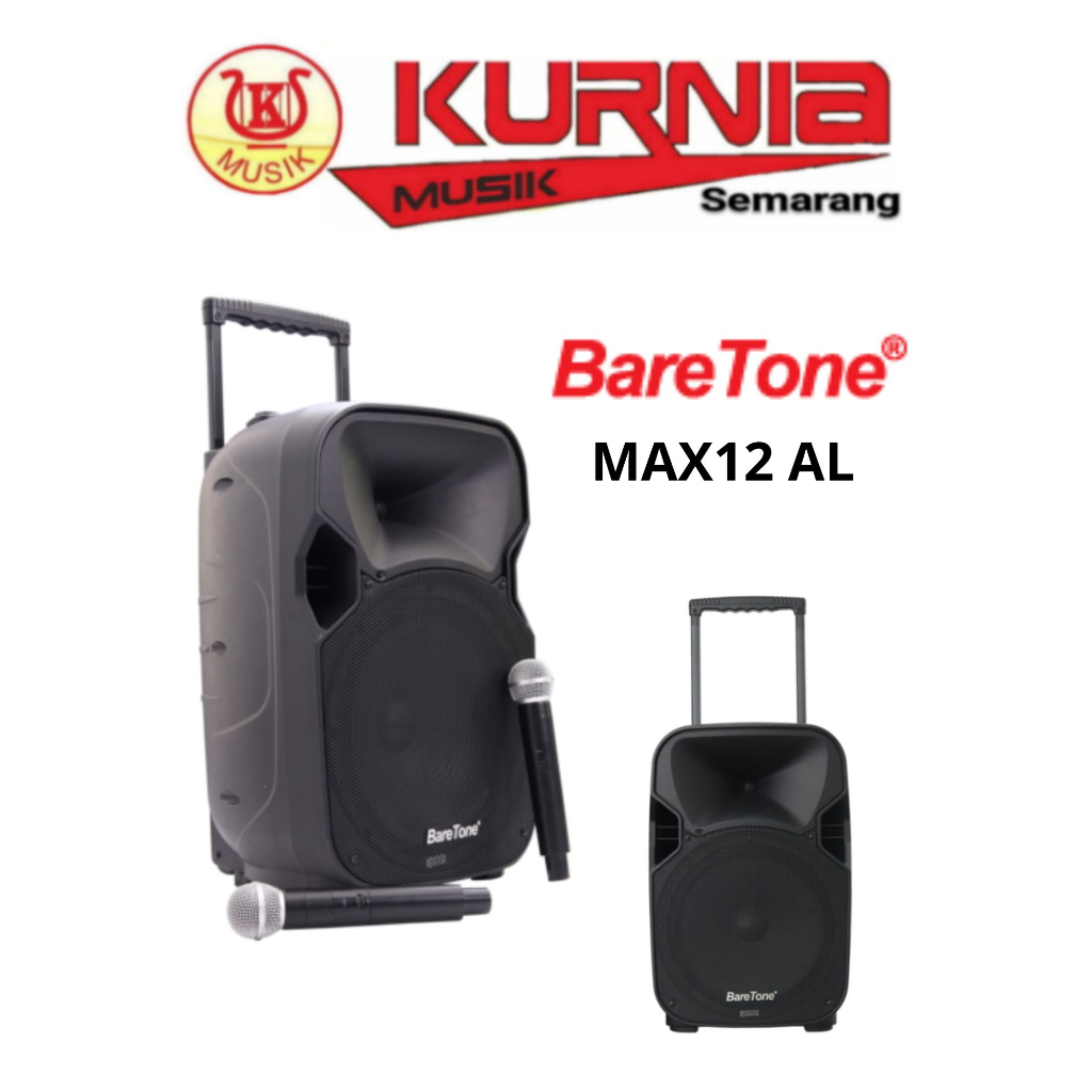 Baretone MAX12 AL - MAX 12 AL Speaker Portable
