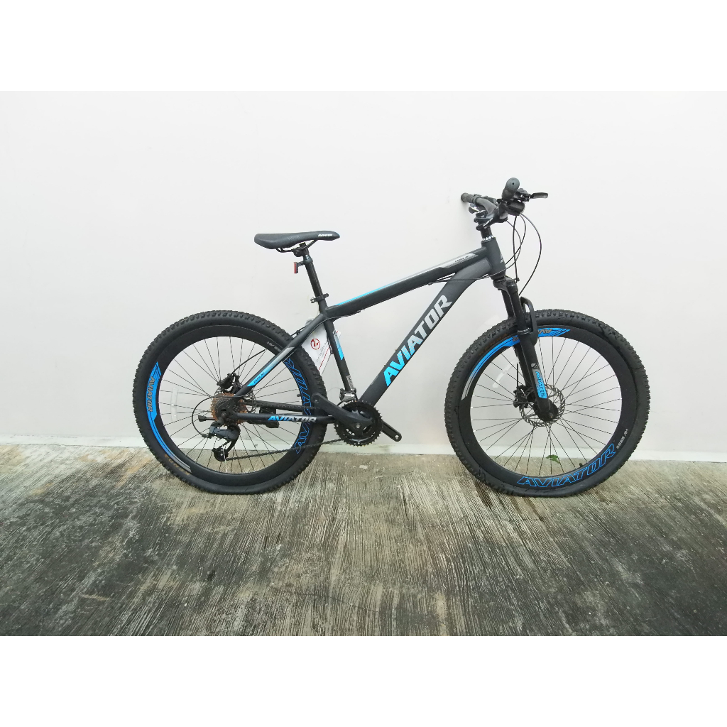 Aviator Sepeda Balap 27.5 Inch 2689 AH Hydraulick Black-Blue