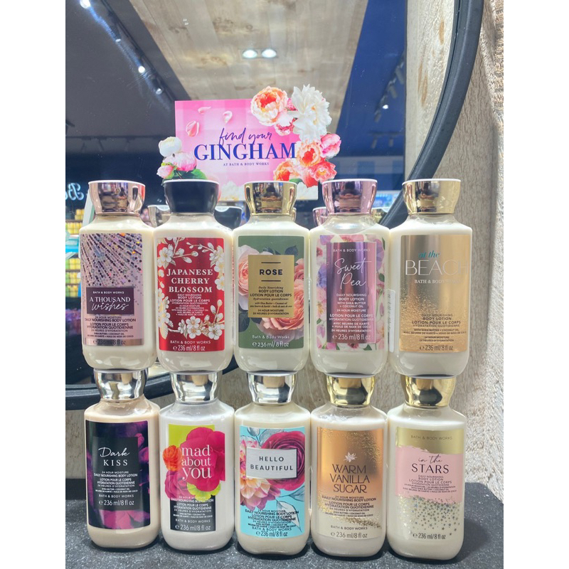 SALE ‼️ Bath & Body Works Body Lotion BBW Full size   in the stars a thousand wishes into the night 