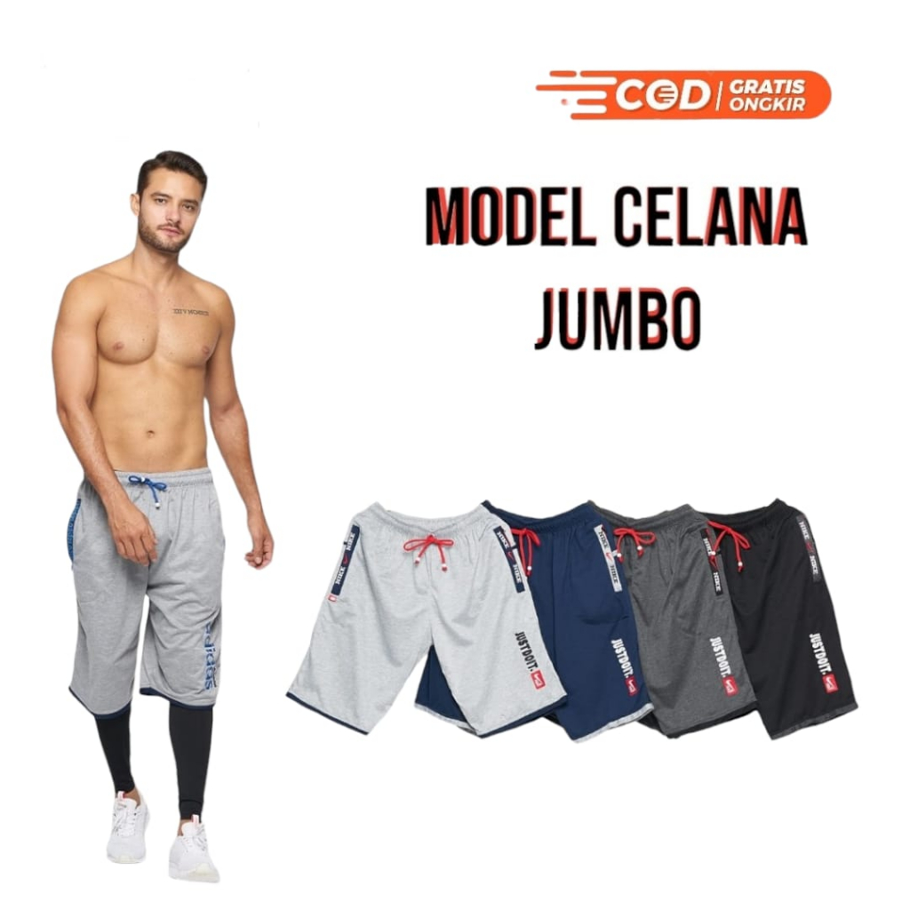 Celana Pendek Pria Jumbo Celana Kolor Pria Dewasa Short Pants Celana Pria Wanita