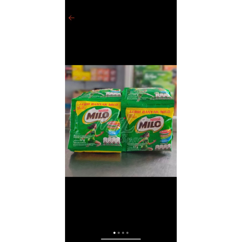 

MILO ACTIV-GO Susu Coklat Renceng 22g - 11 pcs