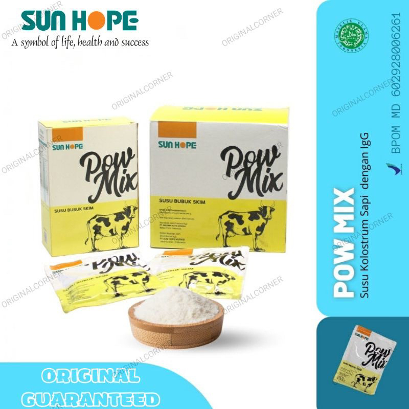 Powermix Sunhope PowMix Sunhope Pow Mix Sunhope Susu Kolostrum