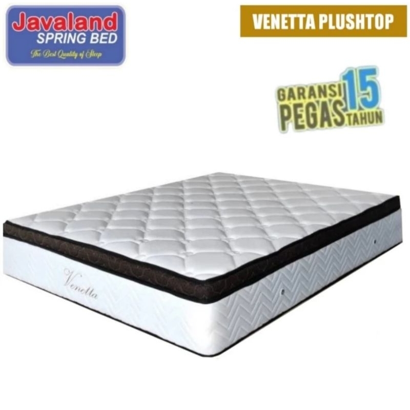 SPRINGBED PLUSHTOP MURAH -- JAVALAND uk. 120 160 180 -- KOTA SEMARANG