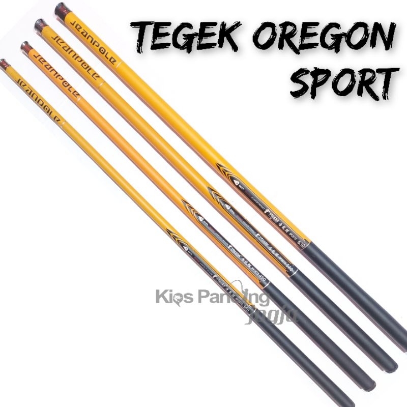 Joran Pancing Tegek Oregon Sport Sudah Termasuk Packing 360 450 540 630