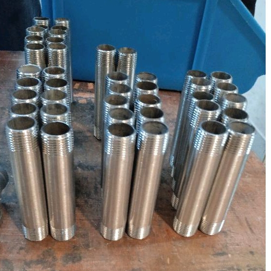 pipa nepel/pipa nepel ss304  drat luar 1/2inch