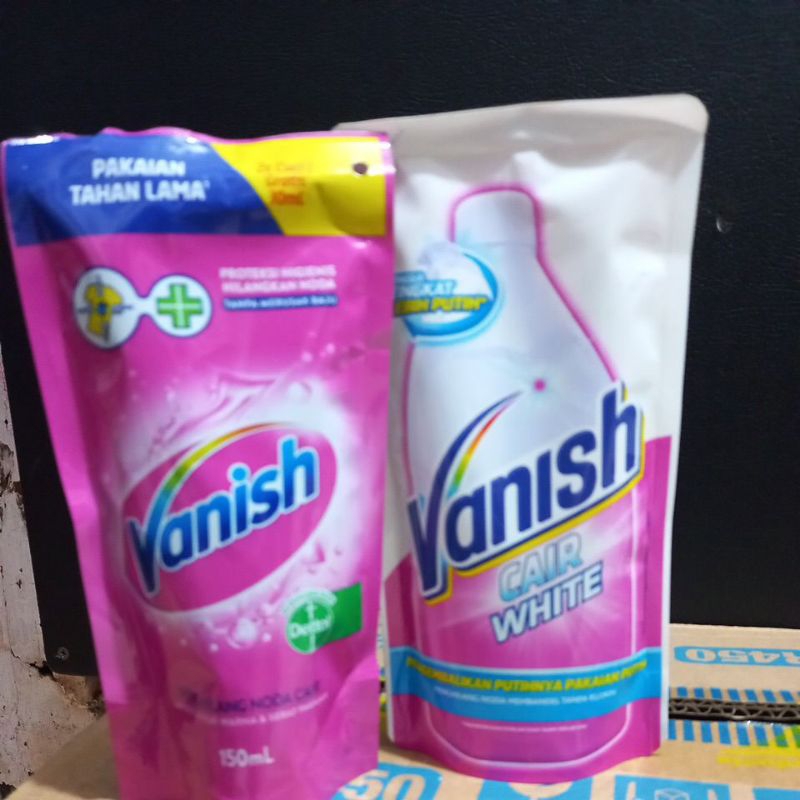 Vanish pink dan Vanish putih 150ml