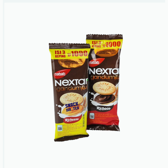 

Nabati Nextar Gandum Ku- Netto 22 gram