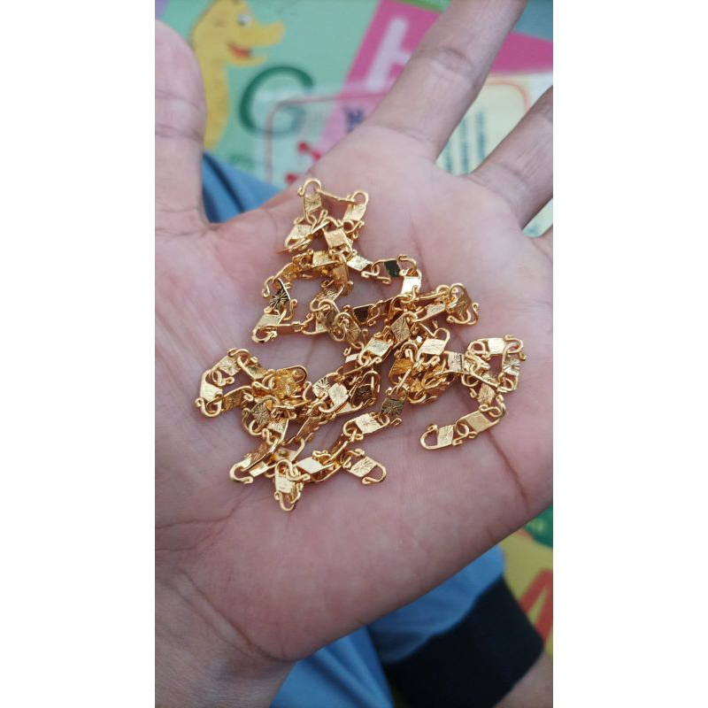 kokot S pengganti kokot yang rusak ..produk handmade kuningan lapis emas