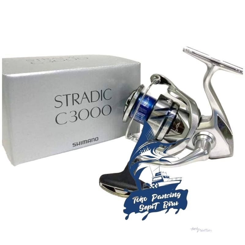 REEL SPINNING SHIMANO STRADIC FM C3000 NEW 2023 REEL PANCING GALATAMA