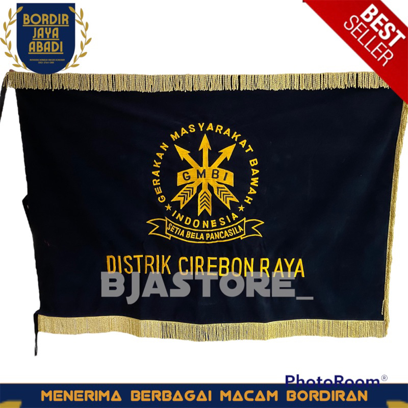 Bendera Pataka GMBI Indonesia Bordir 90x135