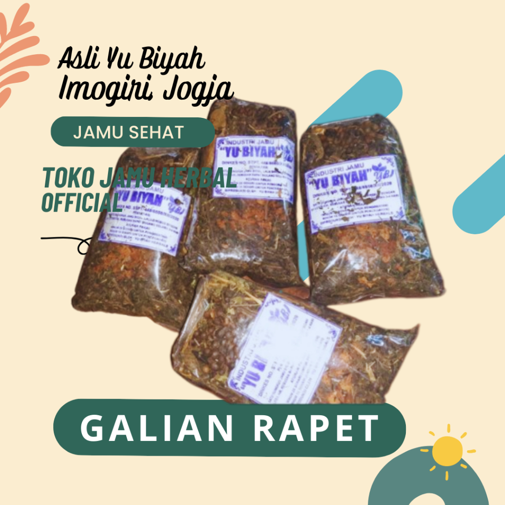 

Jamu Godog Galian Rapet (Khusus Kewanitaan)