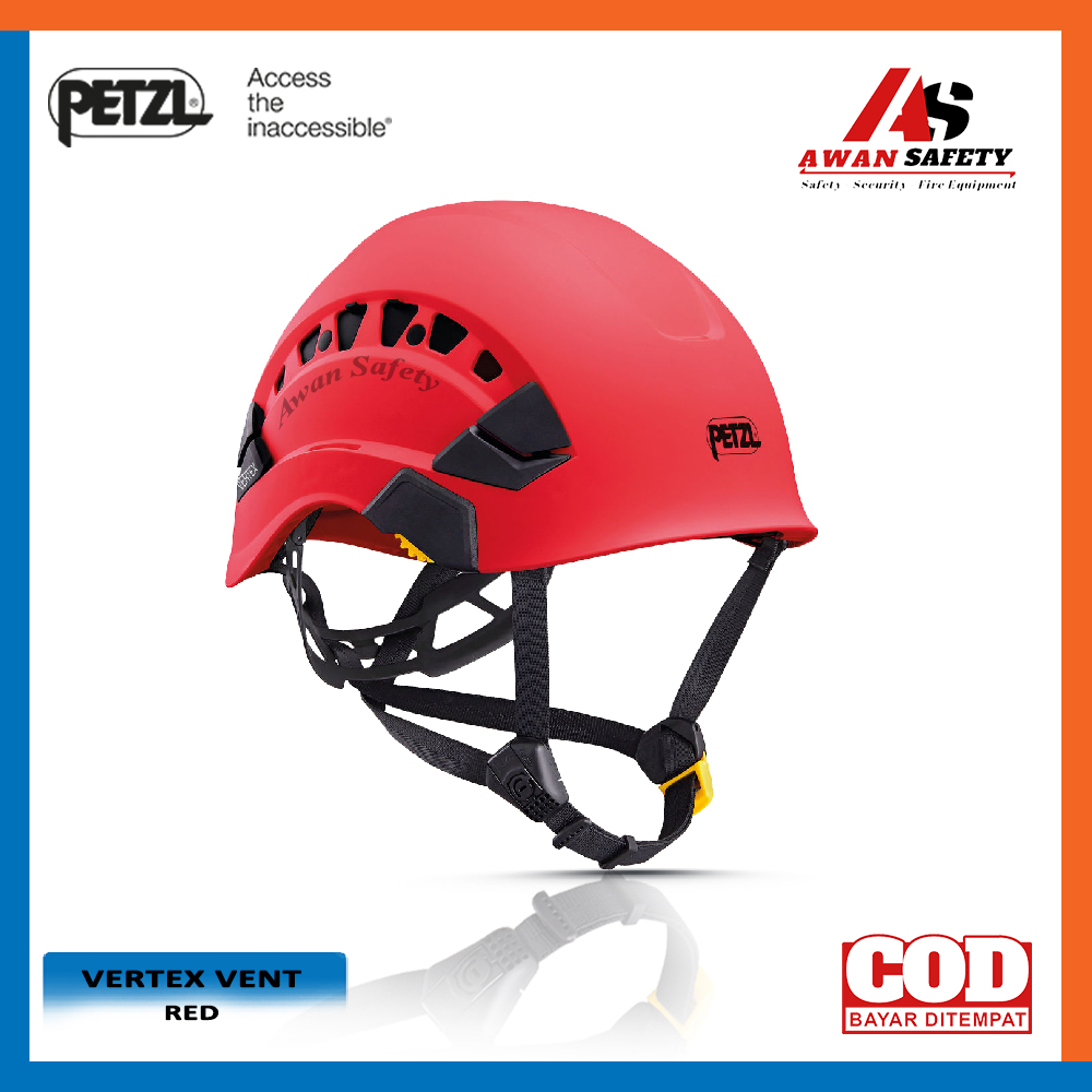 Petzl Helmet Vertex Vent Red Original/ Climbing Helmet PETZL Original