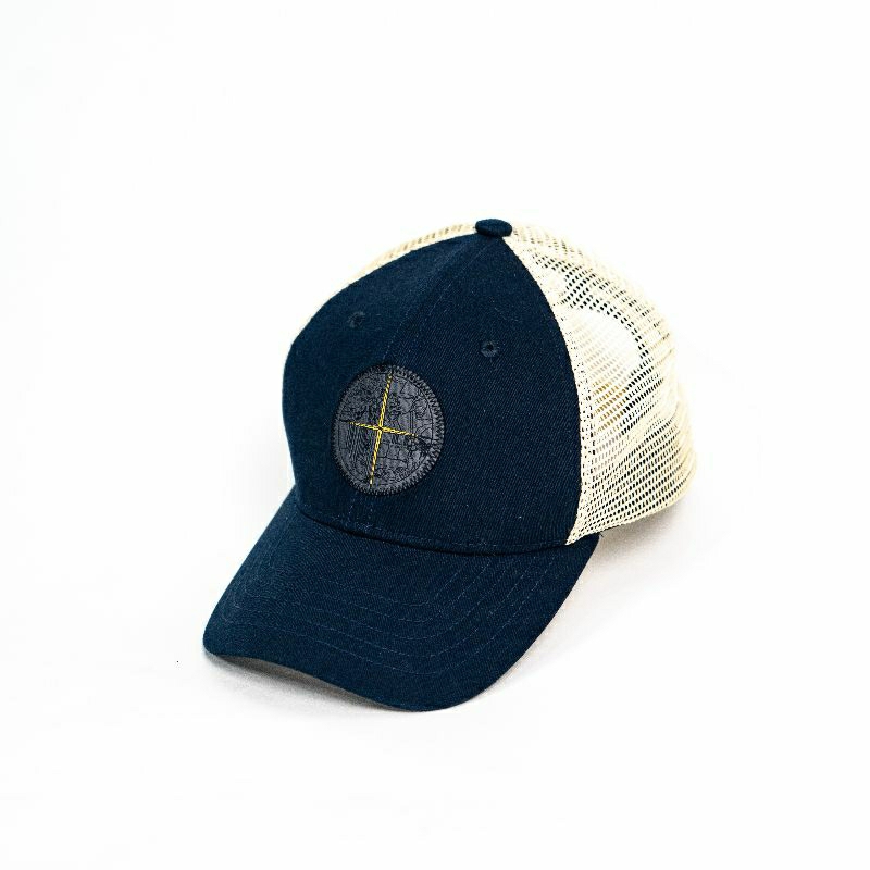 MARKICABS [Wadahulu 04 - Navy Cream] Trucker Hat Special Season